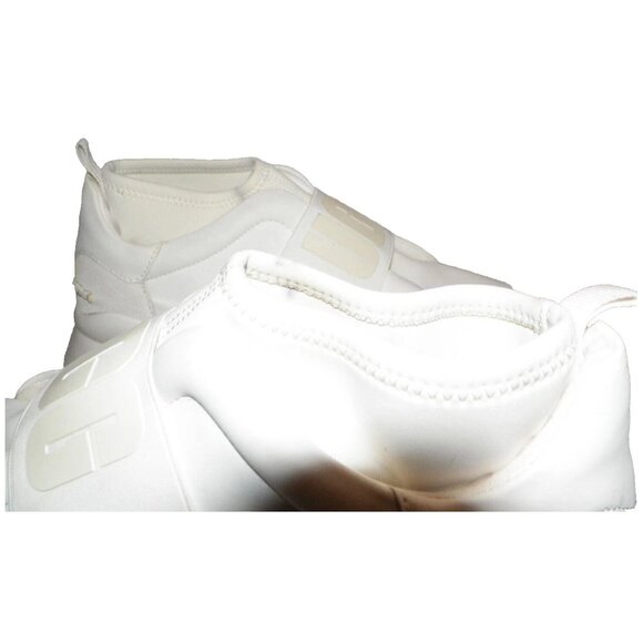 Women's 8.5 UGG Neutra Platform Sneakers 2" Winter White Neoprene Ankle Mid Top - Picture 7 of 9